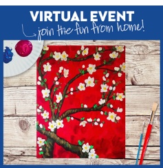 VIRTUAL EVENT! PAINT AT HOME!